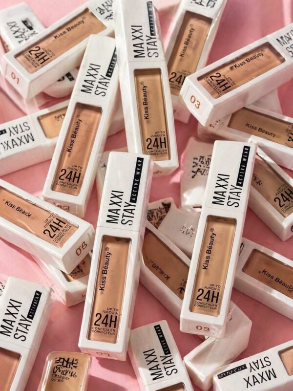 Correctores Alta Cobertura Kiss Beauty Maxxi Stay